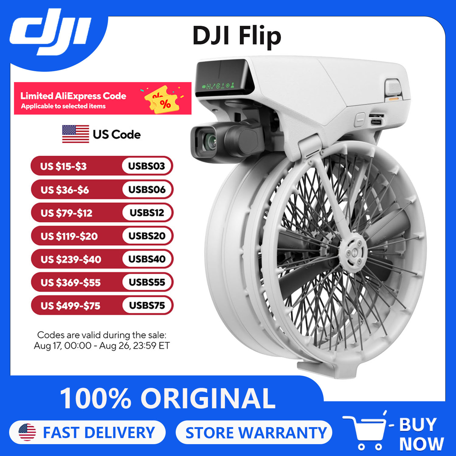Drone Top Rc - Восстановленные дроны DJI Flip Fly с