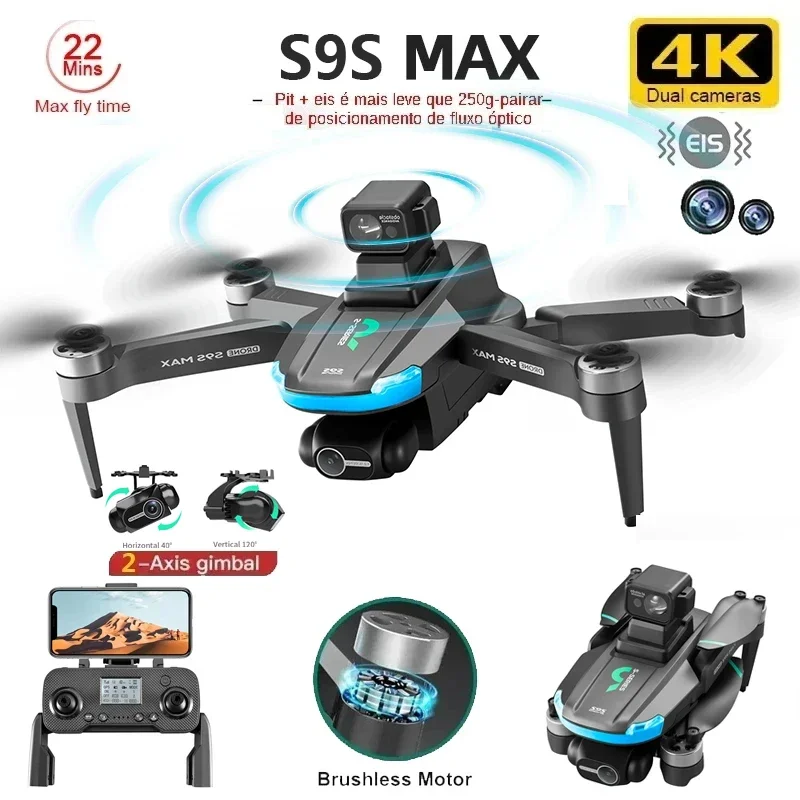 Drone Kf Rc - НОВЫЙ S9S MAX MINI Drone 4K