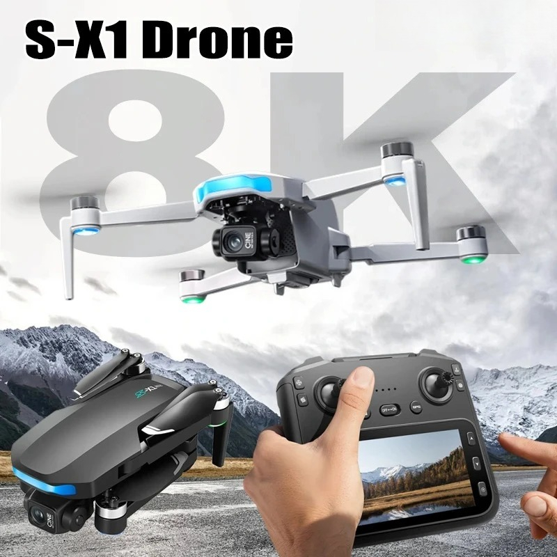 Drone X1 Rc - Оригинальный дрон S-X1 8K HD, профессиональный,