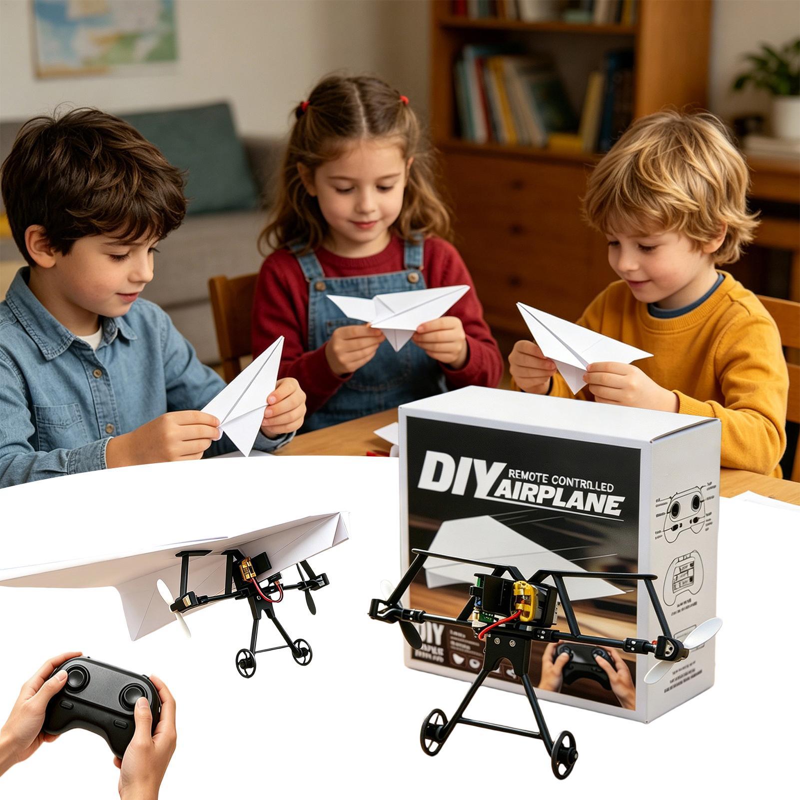 Plane Drone Rc - Набор для сборки бумажного самолета с