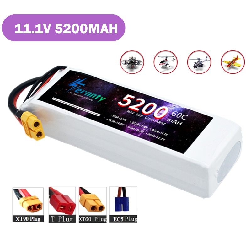 Drone Avion Rc - TERANTY 3S 5200MAH 60C аккумулятор Lipo