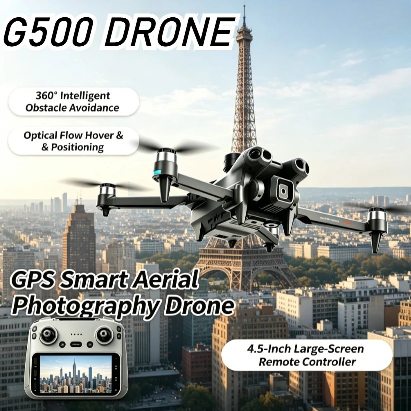 Drone Smart Rc Foldable - Оригинальный умный GPS-дрон G500 с функцией