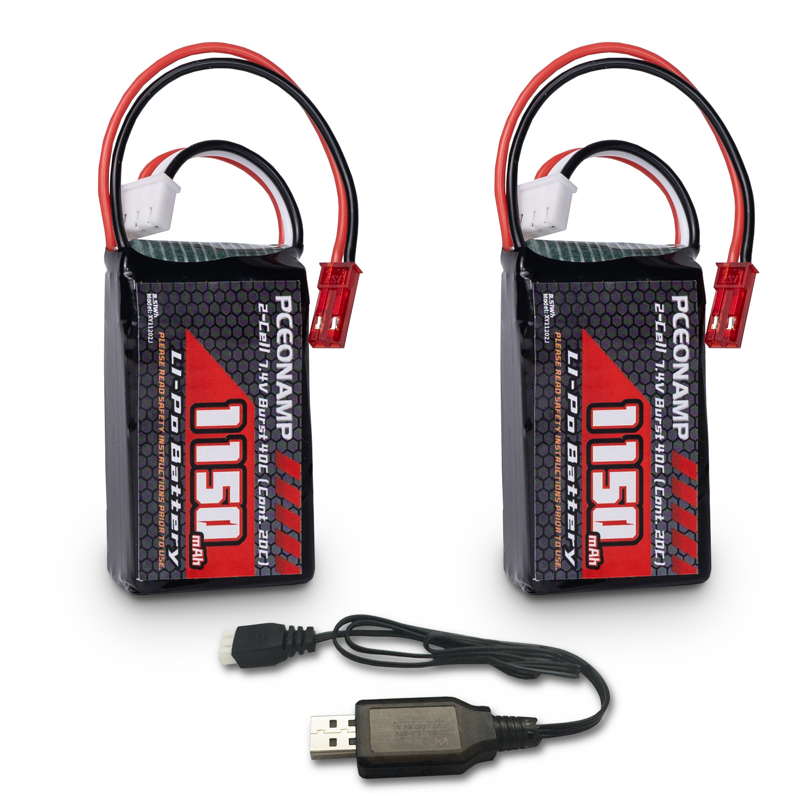 Lipo Battery Charger - Аккумулятор PCEONAMP 2S Lipo 1150 мАч
