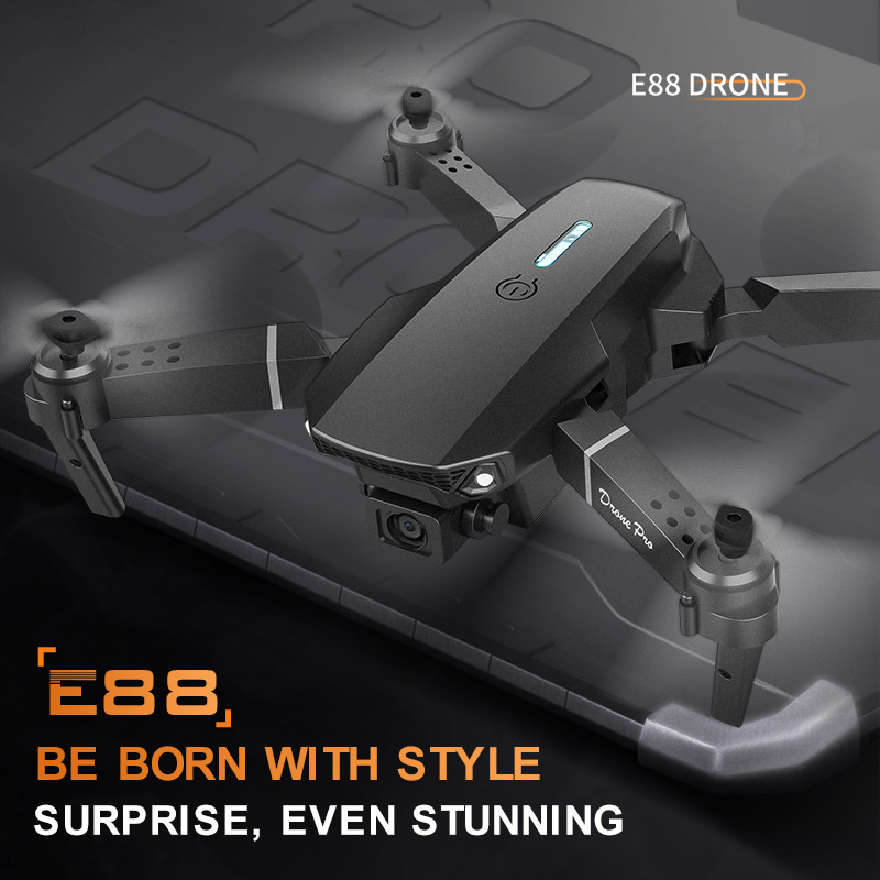 Drone Smart Rc Foldable - 2026 Профессиональный складной мини-квадрокоптер E88 с