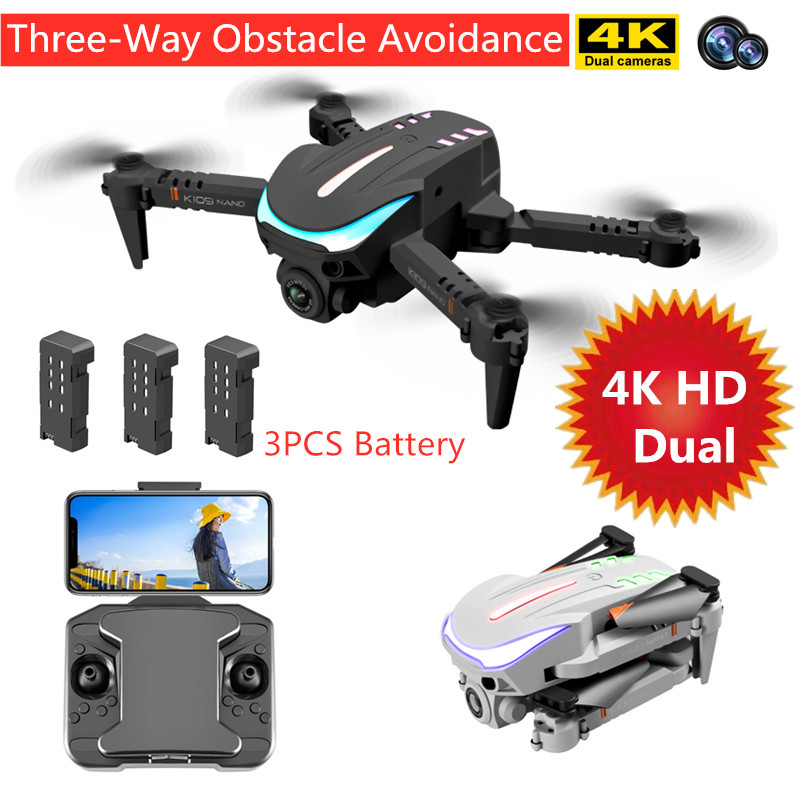 Drone Smart Rc Foldable - Трехсторонний складной квадрокоптер для предотвращения препятствий,