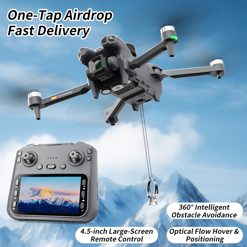 Дрон AE51 GPS с 4-сторонним об – обзор и цена Drone Avion Rc