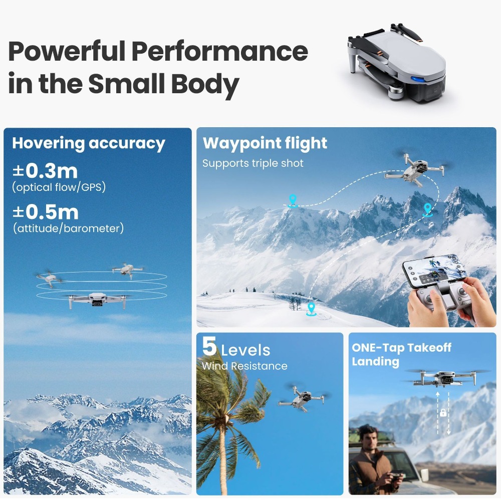 Глобальный мини-дрон MiniX! 4K – обзор и цена Drone Top Rc
