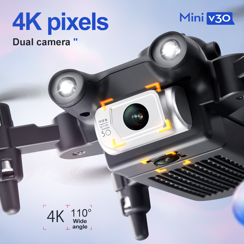 Мини V30 WiFi FPV Дрон с двойн – обзор и цена Drone Kf Rc