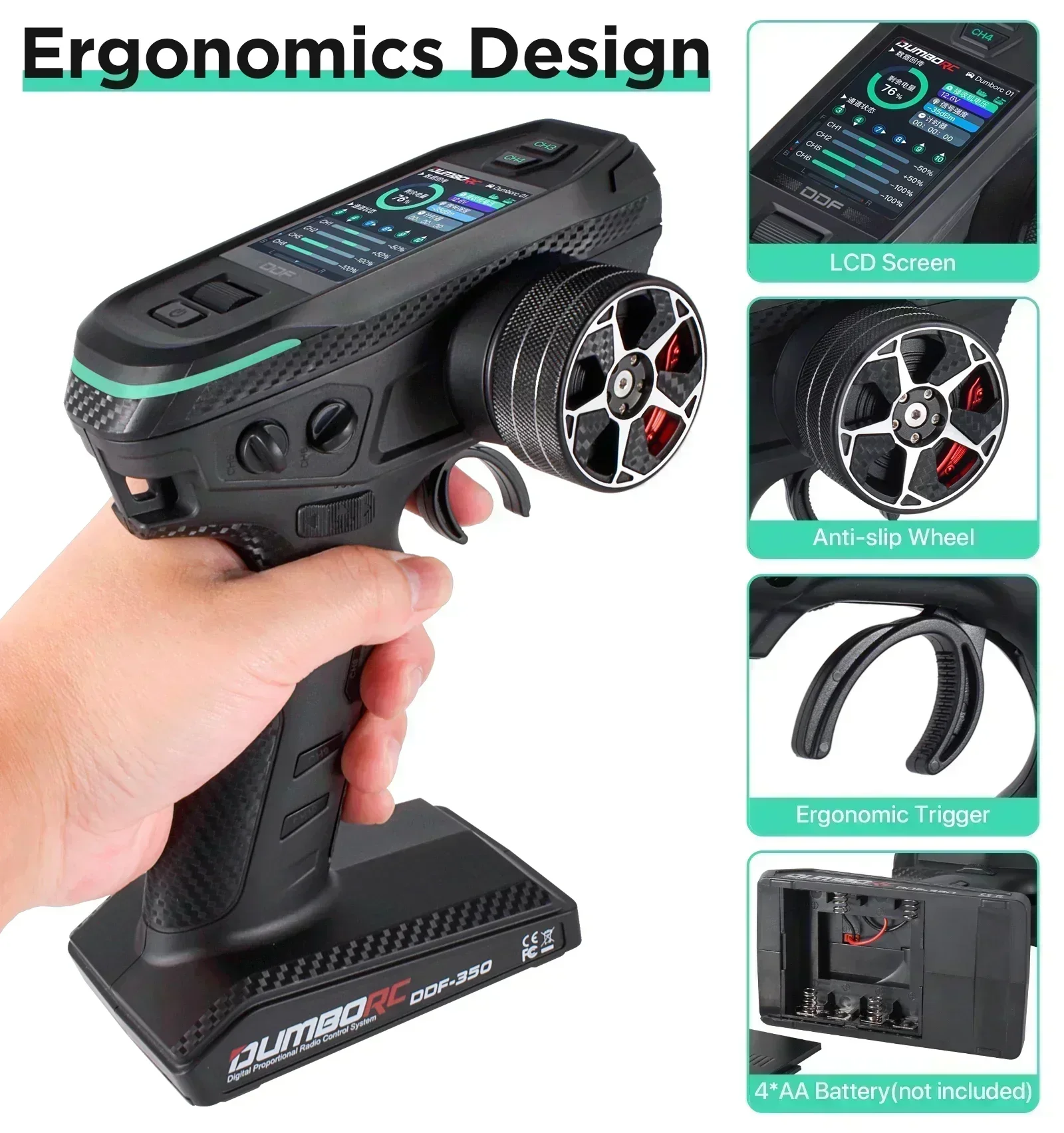 DUMBORC DDF-350 10-канальный р – обзор и цена Joystick Rc Drone