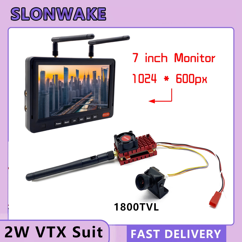 SLONWAKE 5,8G 2 Вт VTX FPV 180 – обзор и цена Joystick Rc Drone