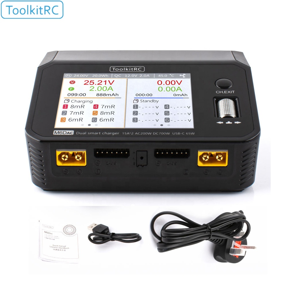 Зарядное устройство Toolkitrc  – обзор и цена Lipo Battery Charger