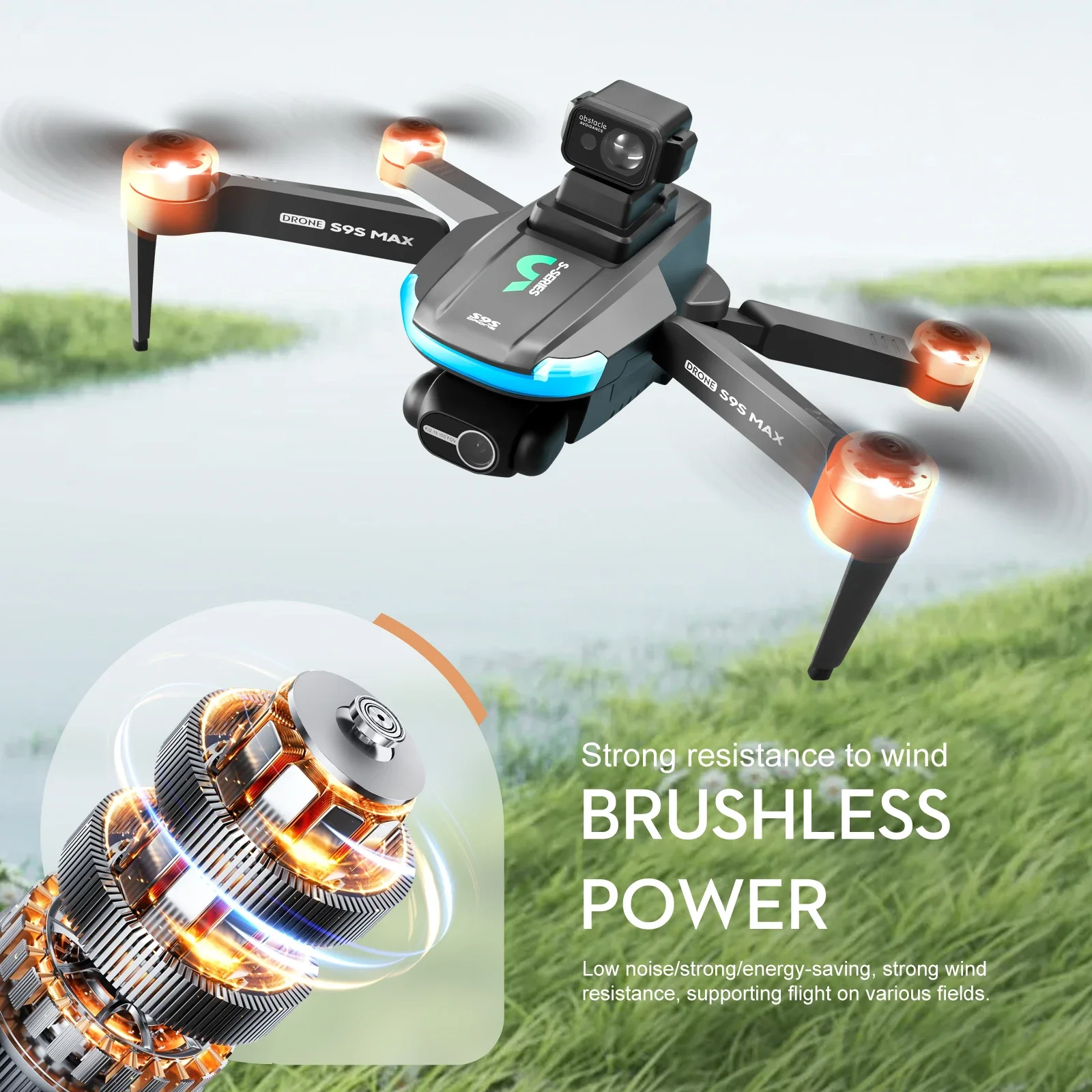 НОВЫЙ S9S MAX MINI Drone 4K 2- – обзор и цена Drone Kf Rc