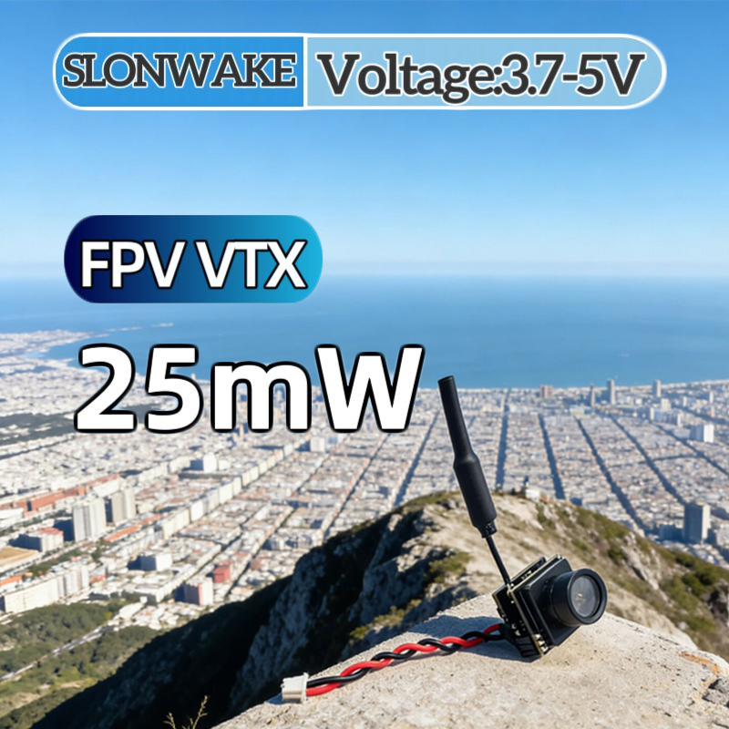 SLONWAKE FPV 25 мВт интегриров – обзор и цена Rc Airplane Drone