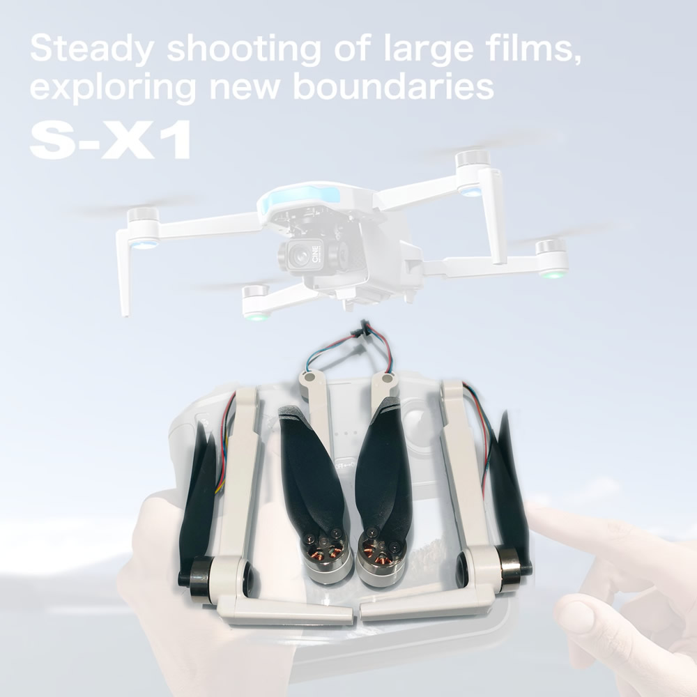 Комплект из 4 бесщеточных мото – обзор и цена Drone X1 Rc