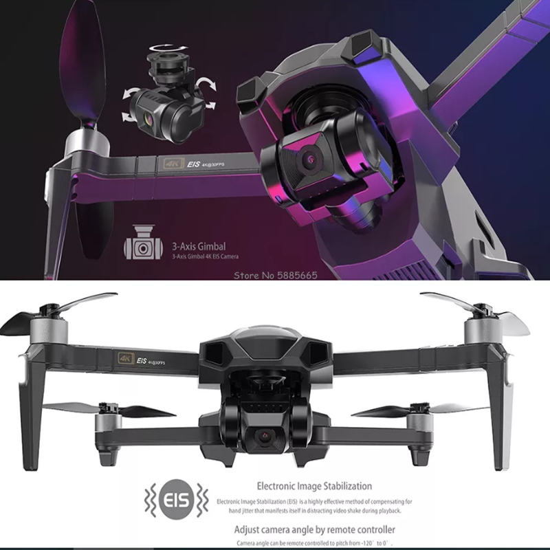 Профессиональный 4K GPS Return – обзор и цена Drone Smart Rc Foldable