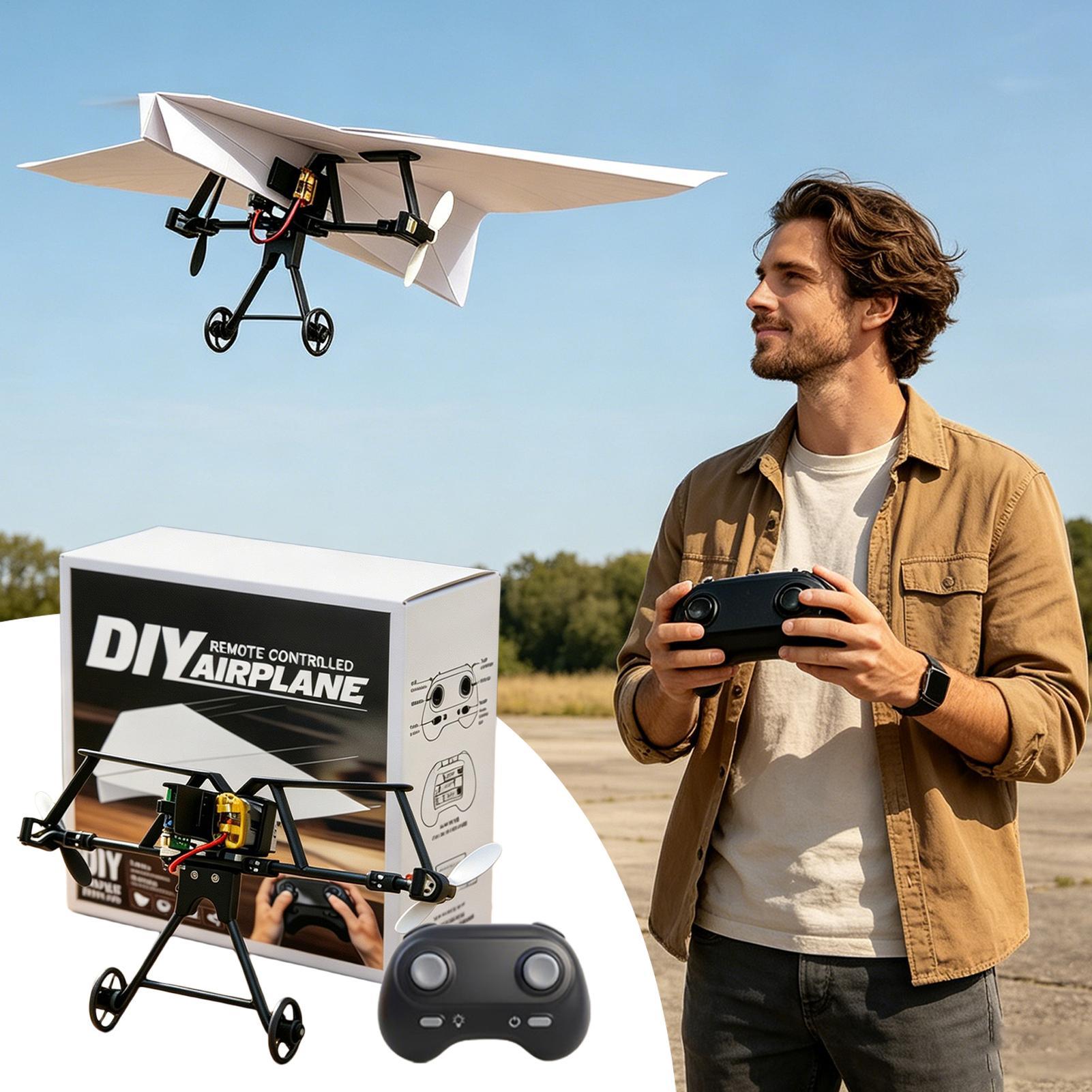 Набор для сборки бумажного сам – обзор и цена Plane Drone Rc