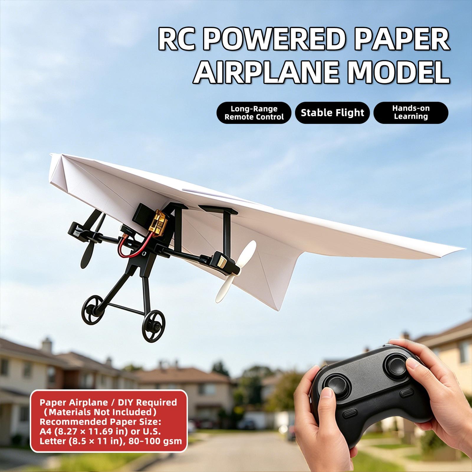 Набор для сборки бумажного сам – обзор и цена Plane Drone Rc