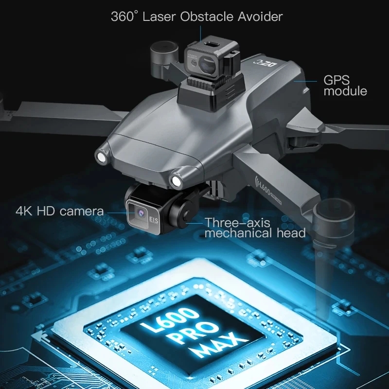 L600 PRO MAX GPS Дрон Професси – обзор и цена Drone Kf Rc