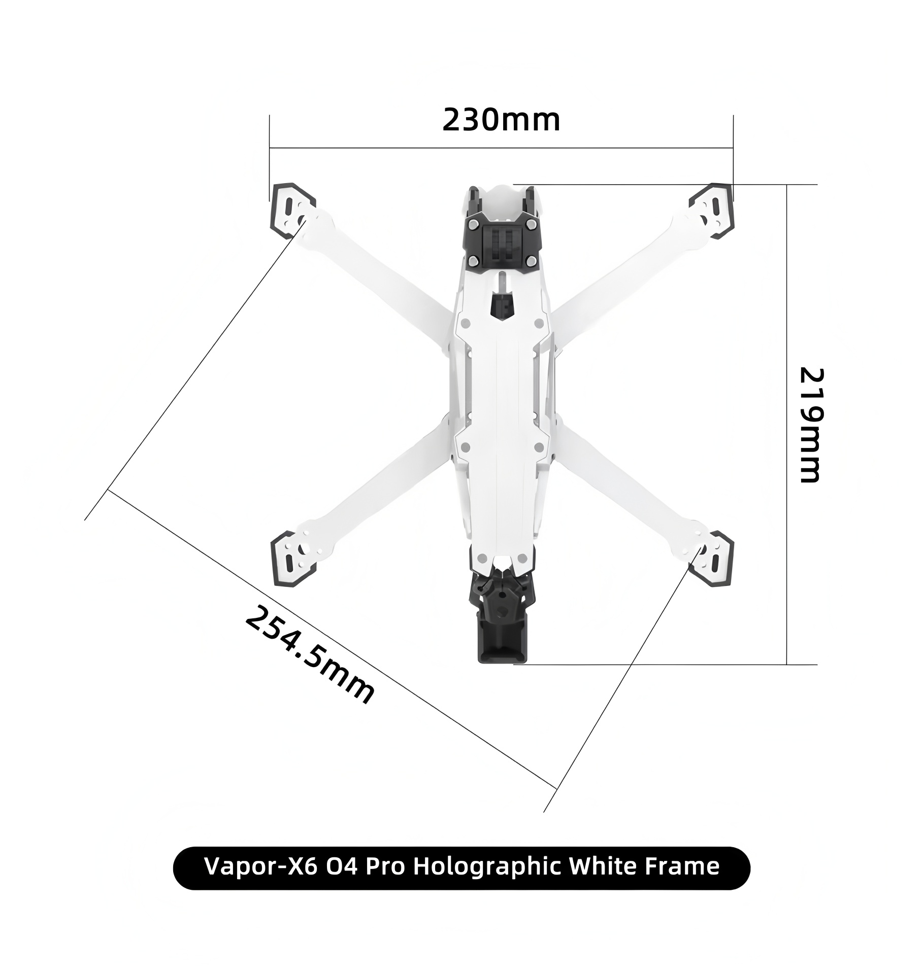 Рама GEPRC Vapor D5/X5/X6 O4 P – обзор и цена Drone Rc Quadcopter