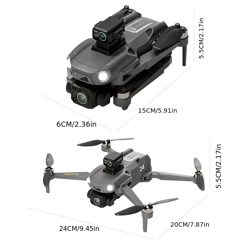 Интеллектуальный GPS-дрон M24, – обзор и цена Drone Smart Rc Foldable