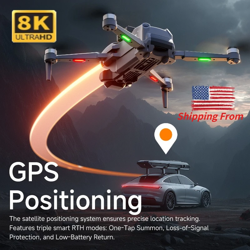 Интеллектуальный GPS-дрон M24, – обзор и цена Drone Smart Rc Foldable