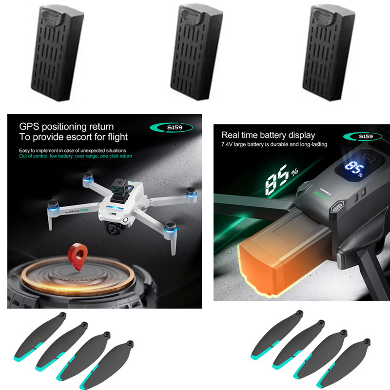 Оригинальный аккумулятор для д – обзор и цена Drone Rc Gps S159