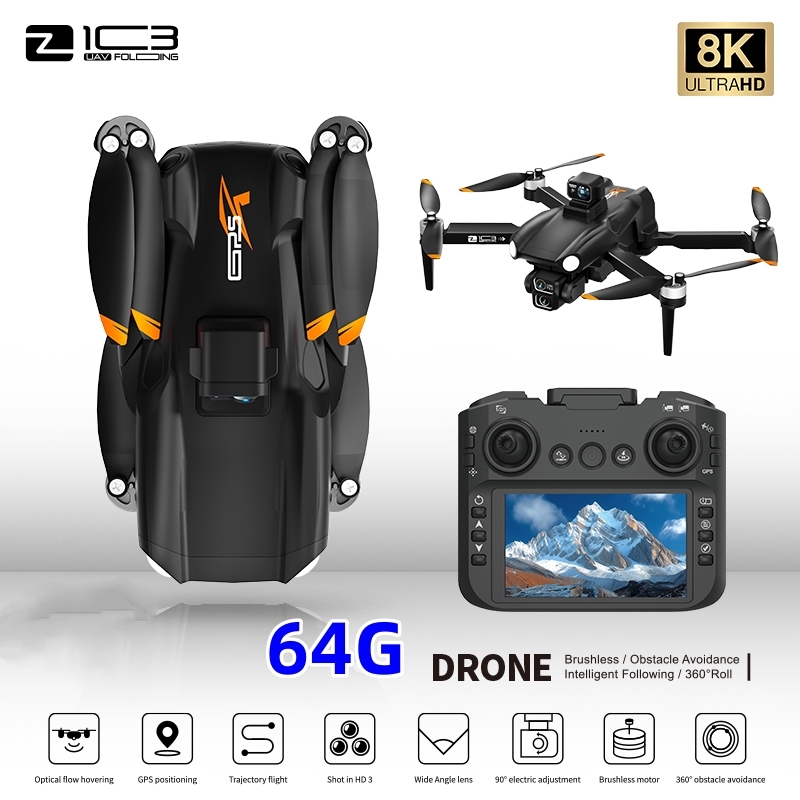 Дрон 8K Professional GPS с HD- – обзор и цена Drone Top Rc
