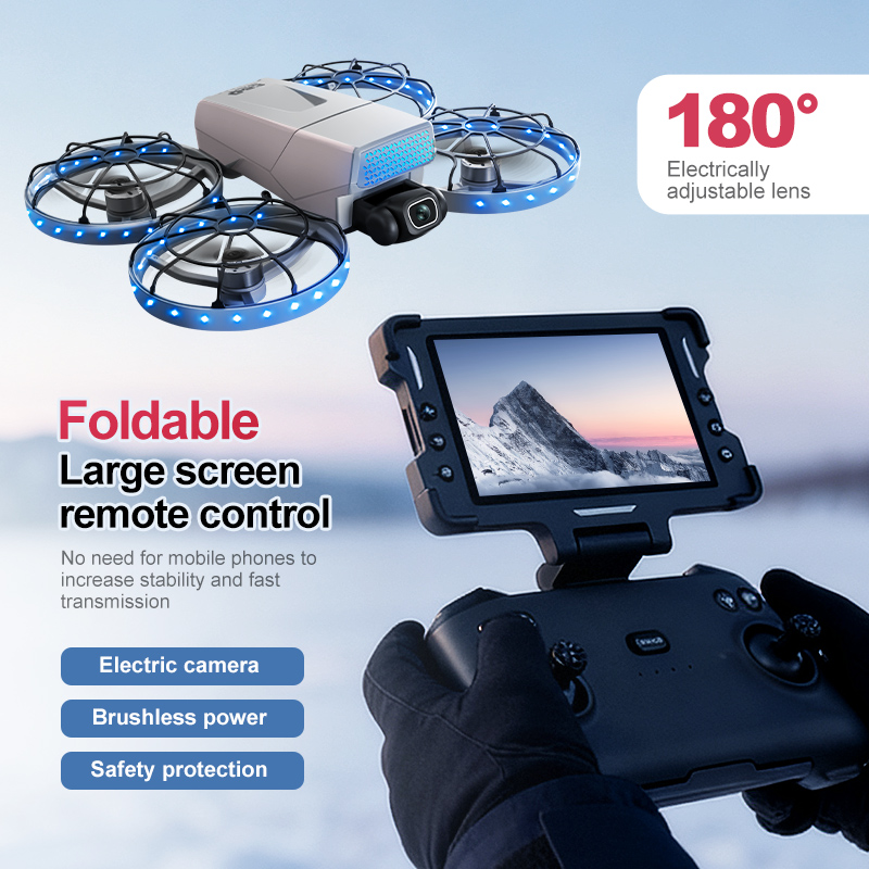 Дрон G63 8K HD с двумя камерам – обзор и цена Drone Smart Rc Foldable